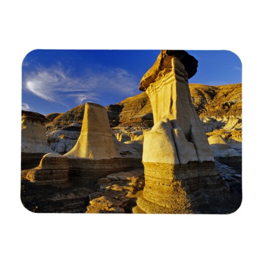 Canada, Alberta, Drumheller. Heksenpaddenstoelen. Magneet (Horizontaal)