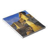 Canada, Alberta, Drumheller. Heksenpijpen. Notitieblok (Schuin)