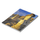 Canada, Alberta, Drumheller. Heksenpijpen. Notitieblok (Linkerzijde)