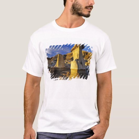 Canada, Alberta, Drumheller. Hoedoes. T-shirt (Voorkant)