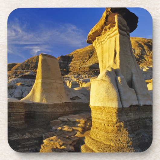 Canada, Alberta, Drumheller. Hoodoos. Drankjes Onderzetter (Voorkant)