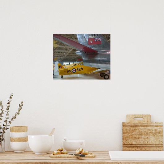 Canada, Alberta, Edmonton: Alberta Aviation 2 Poster (Keuken)
