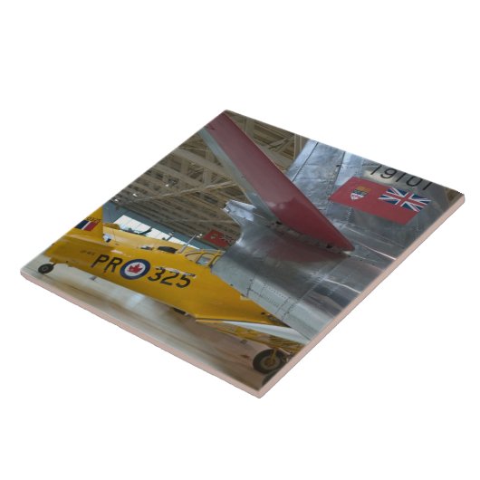 Canada, Alberta, Edmonton: Alberta Aviation 2 Tegeltje (Zijkant)