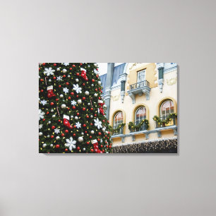 Canada, Alberta, Edmonton. West Edmonton Mall. Canvas Afdruk