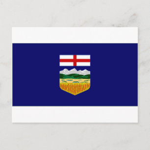 Canada Alberta Flag Briefkaart