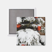 Canada, Alberta, Jasper, Jasper NP. Fairmont 2 Magneet (Voorkant / Achterkant)