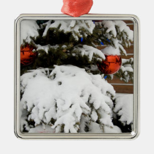 Canada, Alberta, Jasper, Jasper NP. Fairmont 2 Metalen Ornament