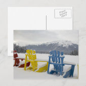 Canada, Alberta, Jasper, Jasper NP. Fairmont Briefkaart (Voorkant / Achterkant)