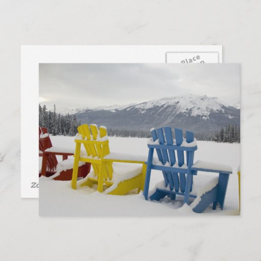 Canada, Alberta, Jasper, Jasper NP. Fairmont Briefkaart (Voorkant / Achterkant)