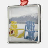 Canada, Alberta, Jasper, Jasper NP. Fairmont Metalen Ornament (Links)
