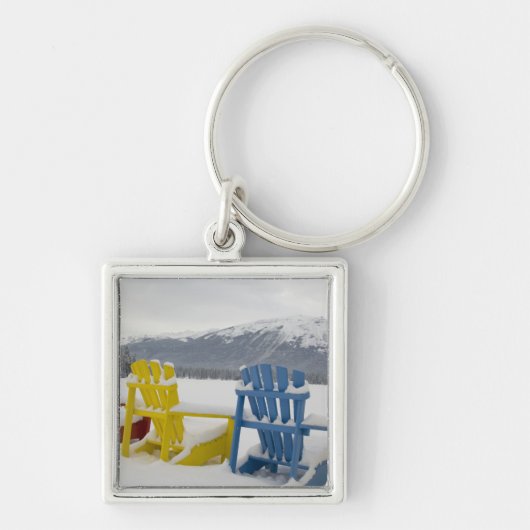 Canada, Alberta, Jasper, Jasper NP. Fairmont Sleutelhanger (Voorkant)