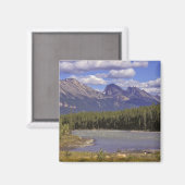Canada, Alberta, Jasper Nationaal Park. Groot Magneet (Voorkant / Achterkant)