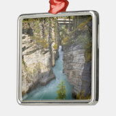 Canada, Alberta, Jasper National Park, Athabasca 2 Metalen Ornament (Links)