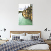 Canada, Alberta, Jasper National Park, Athabasca Canvas Afdruk (Insitu (Slaapkamer))
