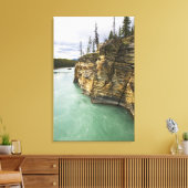 Canada, Alberta, Jasper National Park, Athabasca Canvas Afdruk (Insitu (Woonkamer))