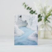 Canada, Alberta, Jasper National Park. De Briefkaart (Staand voorkant)