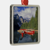 Canada, Alberta, Moraine Lake. De glassy Metalen Ornament (Rechts)