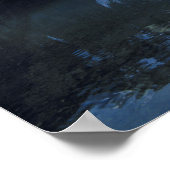 Canada, Alberta, Moraine Lake. De glassy Poster (Hoek)