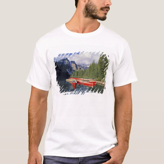 Canada, Alberta, Moraine Lake. De glassy T-shirt (Voorkant)