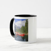 Canada, Alberta, Moraine Lake. Het glasachtige Mok (Voorkant links)