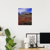 Canada, Alberta, Nationaal park Banff. Blauwe bosb Poster (Thuiskantoor)