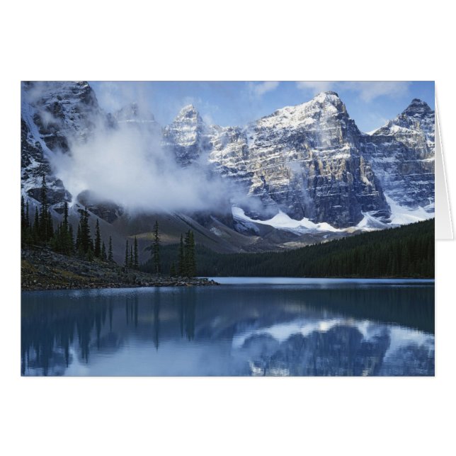 Canada, Alberta, Nationaal park Banff, Meer (Voorkant Horizontaal)