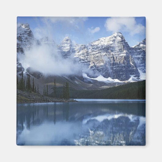 Canada, Alberta, Nationaal park Banff, Meer Magneet (Voorkant)