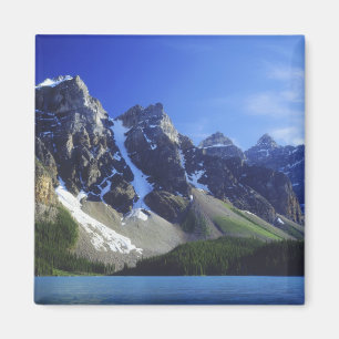 Canada, Alberta, Nationaal park Banff, Moraine Magneet