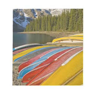 Canada, Alberta, Nationaal Park Banff, Moraine Notitieblok