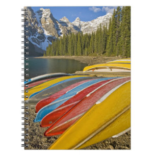 Canada, Alberta, Nationaal park Banff, Moraine Notitieboek