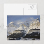 Canada, Alberta, Nationaal park Banff. Uitzicht op Briefkaart (Voorkant / Achterkant)