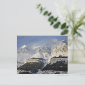 Canada, Alberta, Nationaal park Banff. Uitzicht op Briefkaart (Staand voorkant)