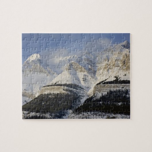 Canada, Alberta, Nationaal park Banff. Uitzicht op Legpuzzel (Horizontaal)