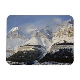 Canada, Alberta, Nationaal park Banff. Uitzicht op Magneet