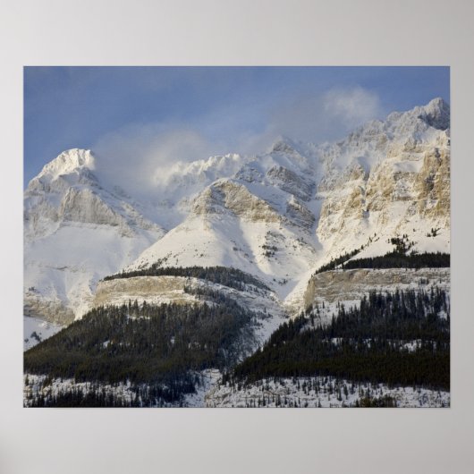 Canada, Alberta, Nationaal park Banff. Uitzicht op Poster (Voorkant)