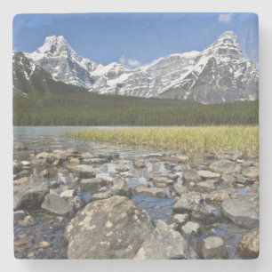 Canada, Alberta, Rocky Mountains, Banff Nationaal Stenen Onderzetter