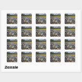 Canada, Alberta, Rocky Mountains, Banff Nationaal Vierkante Sticker (Vel)