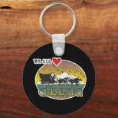 Canada Alberta Rocky Mountains  Sleutelhanger (Voorkant)