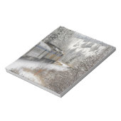 Canada, Alberta. Sneeuwtrein VIA Rail tussen Notitieblok (Linkerzijde)