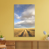 Canada, Alberta, stand-off: landschap met Canvas Afdruk (Insitu (Woonkamer))