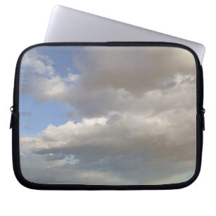 Canada, Alberta, Stand Off: Landschap met Laptop Sleeve