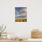 Canada, Alberta, stand-off: landschap met Poster (Keuken)