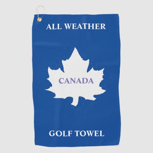 CANADA ALLE WEER GOLFHANDDOEK (Voorkant)