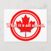 Canada - alles wat het is briefkaart (Voorkant)