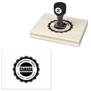 Canada Ambacht Werk Post Accessoires Briefpapier Rubberstempel