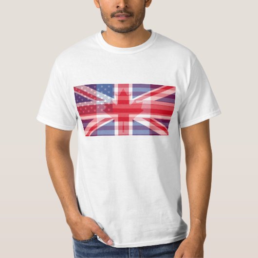 Canada. Amerika. Het Verenigd Koninkrijk. Alles in T-shirt (Voorkant)