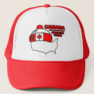 Canada - Amerikaanse Tuque Trucker Hat Trucker Pet