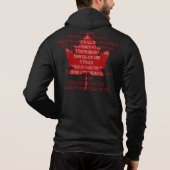 Canada Anthem Hoodie Souvenir Canada Shirten Gifts (Achterkant)