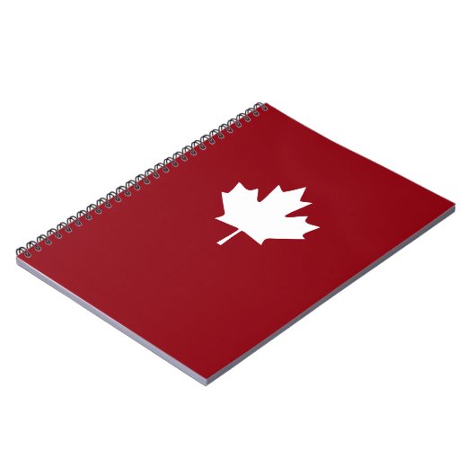 Canada aple Leaf-laptop Notitieboek (Linkerzijde)
