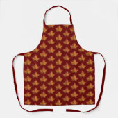 Canada Apron Autumn Canada Maple Leaf Souvenirs Schort (Voorkant)